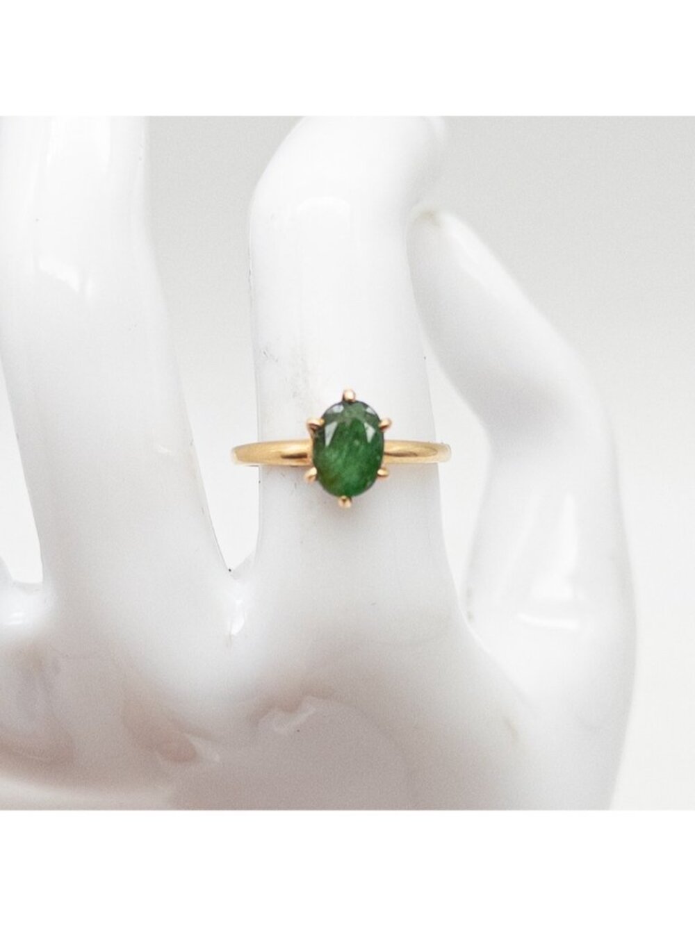 Elegant Antique 1920s 1.50ct Colombian Emerald Wedding 14k Yellow Gold Ring